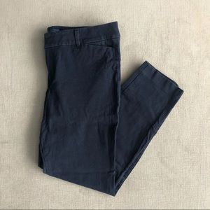 Navy pixie pants